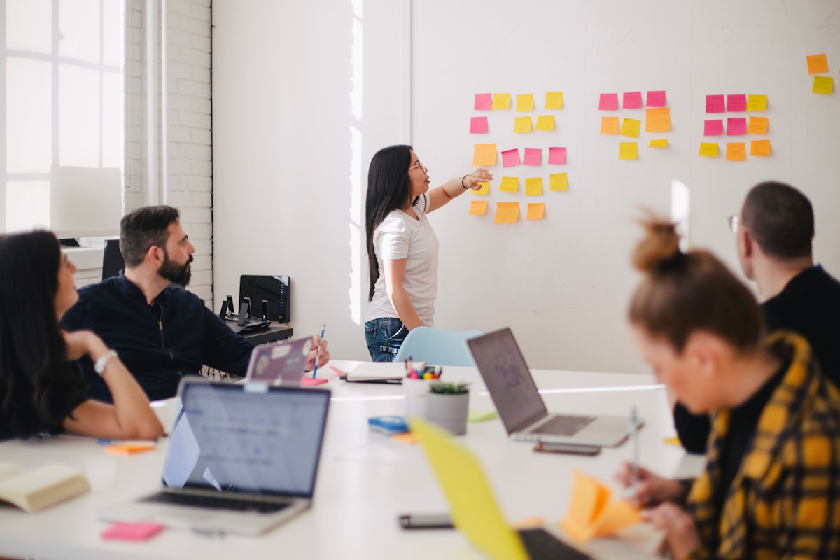 Professional online coaching session